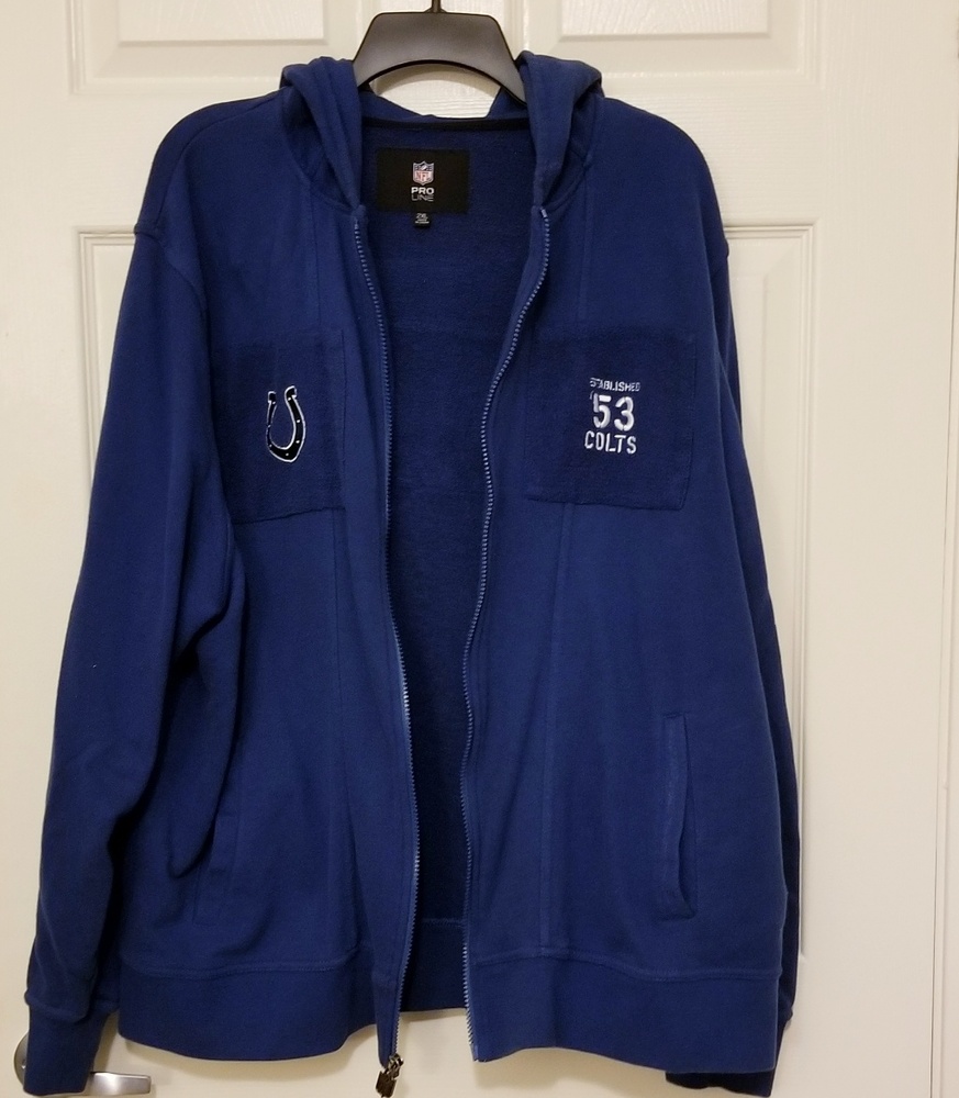 NFL Pro Line Colts Hoodie 2XL